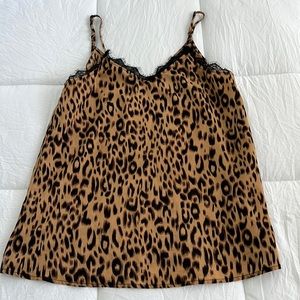 leopard blouse